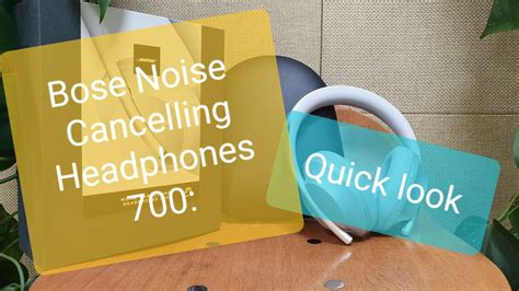 Bose Noise Cancelling Headphones 700 quick look: Bose Noise Cancelling ...