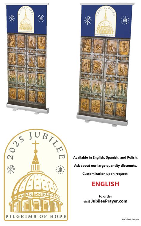 Holy Year Prayer Cards Spanish - Churches, Parishes, Schools – Catholic ...