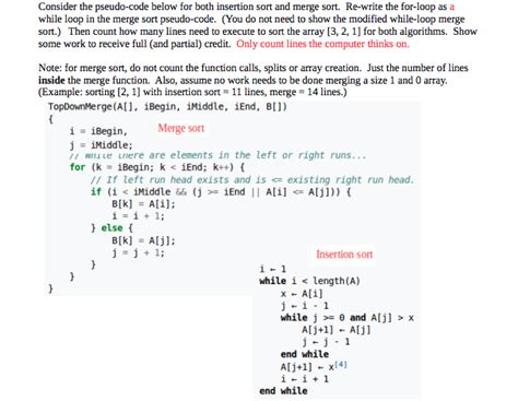 Image result for Insertion Sort Algorithm Pseudo Code