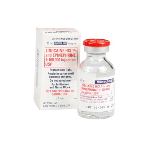 Lidocaine 1% - Fast-Acting Local Anesthetic for Procedures