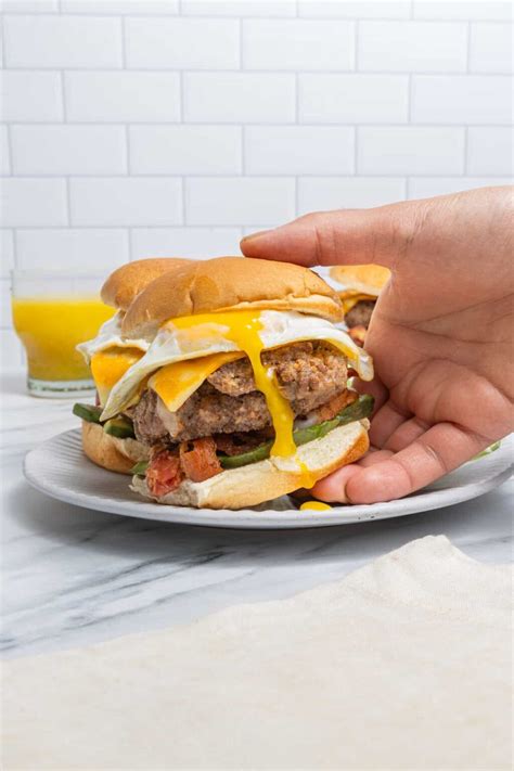 Fried Egg Burger - Food Faith Fitness