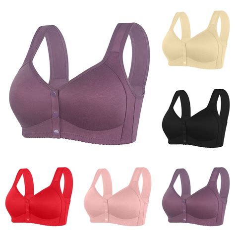 Bras for Women Front Closure Wireless No Underwire,Evaryday Bras for ...