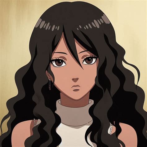 Black Curly Hair Cartoon Characters