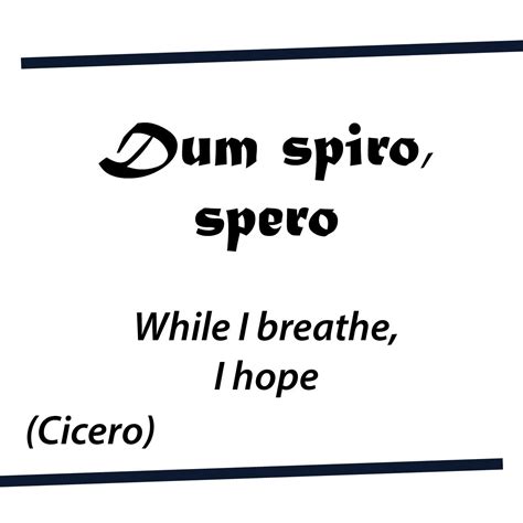 Dum spiro spero - Cicero in 2021 | Ancient wisdom quotes, Latin quotes ...