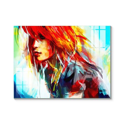 Abstract Frameless Beautiful Wall Painting for Home: Trippy Art Women ...