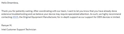 Image result for Intel Microcode Crash Assistant Popup