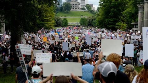 No Kings Nashville protest