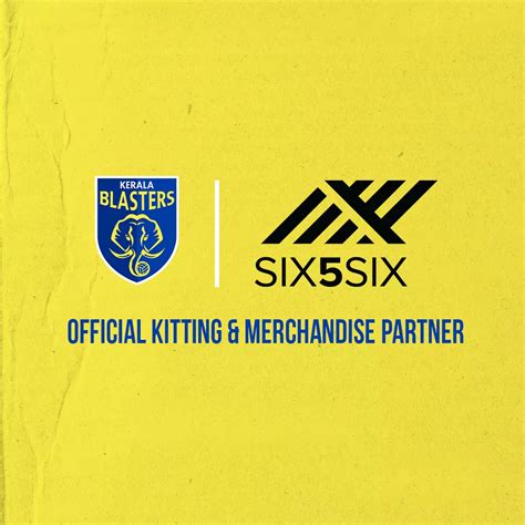 Kerala Blasters signs a new 3-year merchandise partnership with SIX5SIX