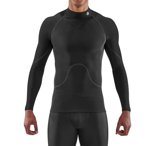 SKINS SERIES-3 MEN'S THERMAL LONG SLEEVE TOP BLACK - SKINS Compression UK