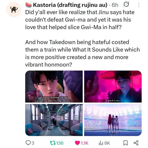 - ally on Instagram: "jinu is actually such a well-written morally ...