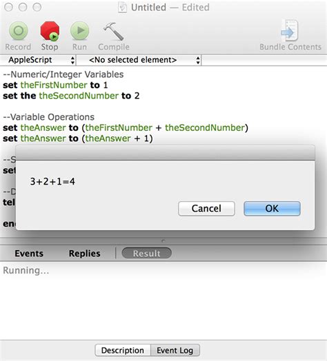 Xcode AppleScript Tutorial 的图像结果