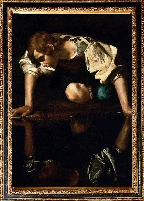 Michelangelo Caravaggio Narcissus