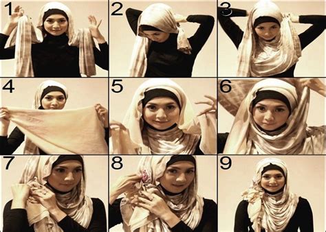 Image result for Easy Hijab Tutorials