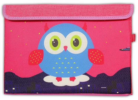 Buy Baby Station Printed Foldable Storage Box (Pink Owl) Online at Low ...