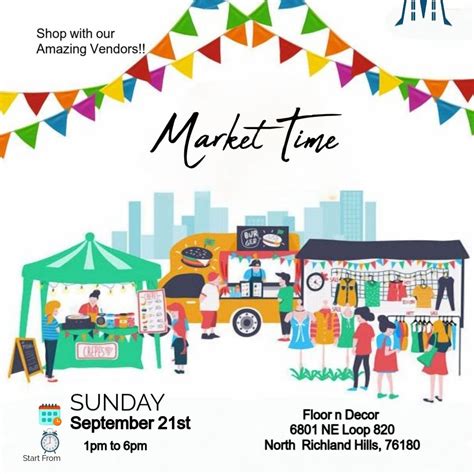 September Market, Floor & Decor (6801 NE Loop 820, North Richland Hills ...