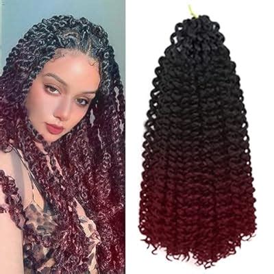 EMMM 7 Pack Passion Twist Hair Water Wave Synthetic India | Ubuy