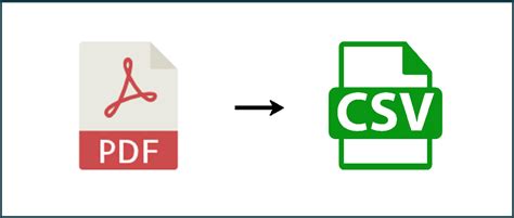 Image result for Convert PDF to CSV