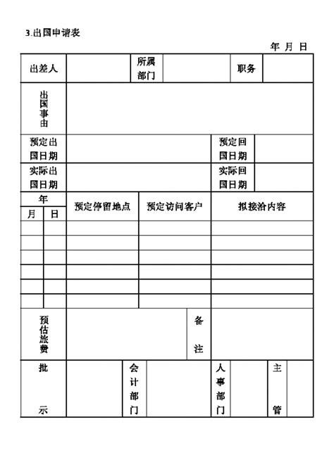 国外留学出国旅游申请表高清图片下载-正版图片501424315-摄图网