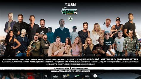 Afrikaans Oppi Weskus 2025, Curro Langebaan, Darling, 27 December 2025 ...