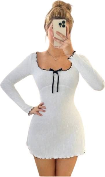 Bodycon Mini Dress - Buy Bodycon Mini Dress online at Best Prices in ...
