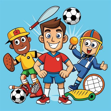 Sports Cartoon Clip Art 的图像结果