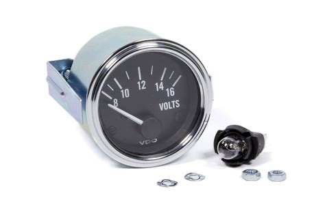 VDO 332341 Series 1 Style Voltmeter Gauge 2 1/16" Diameter, 12V ...