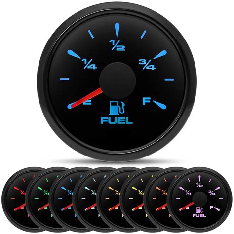 Snapklik.com : ARTILAURA 0-90 Ohm Fuel Gauge 2 Inch Boat Fuel Level ...