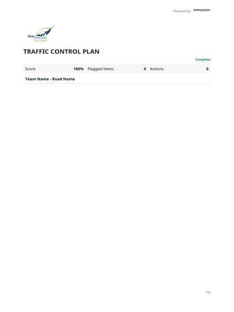 Traffic Control Plan Example 的图像结果