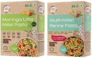 Organic Wisdom Moringa Little Millet & Multi-Millet Pasta Combo | No ...