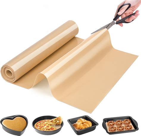 Amazon.com: Silicone Baking Mat Roll 12in*4FT, Non Stick Macaron ...