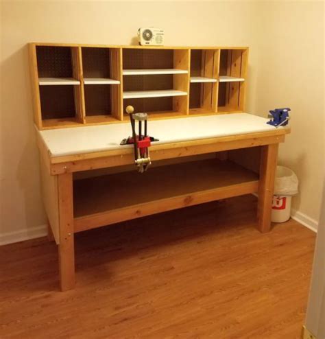 Homemade Extras for Reloading Bench 的图像结果