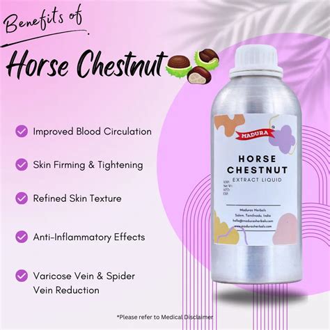 Horse Chestnut Extract Liquid – Madurasherbals