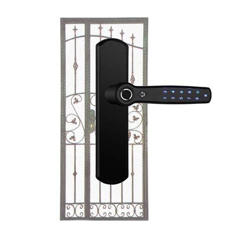 Uqte Smart Door Lock Smart Door Lock Double Fingerprint Password ...