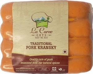 La Carne Pork Kransky Price in India - Buy La Carne Pork Kransky online ...