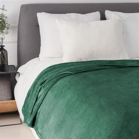 Warm & Cozy Premium Plush 100% Polyester Blanket | HSN