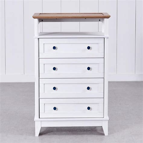 Buy Santorini Chest of 4 Drawers - White from Home Centre at just INR ...
