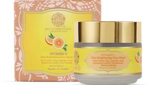 RYLLZ ESSENTIALS Vitamin C Skin Brightening Face Mask | with Stable ...
