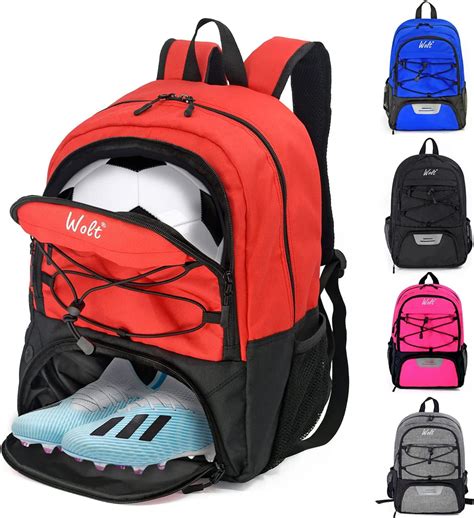 Wolt | Youth Soccer Bag - Soccer Backpack for Soccer, Volleyball ...