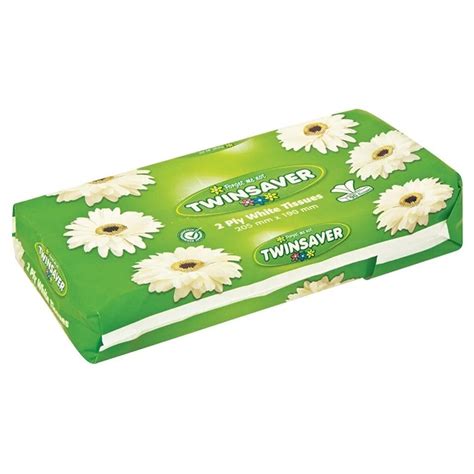 Twinsaver 2 Ply Soft Pack Tissues White Pack of 90 x 4 | Shop Today ...