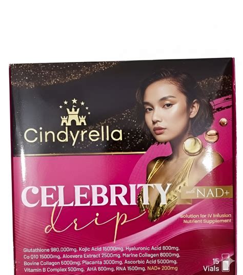 Cindyrella Celebrity Drip with NAD plus Glutathione Injection – Fillersnow