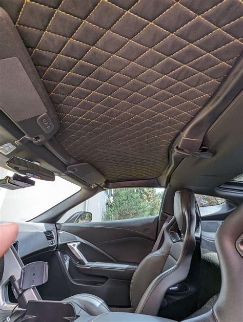 FS (For Sale) aftermarket suede headliner with diamond stitch - CorvetteForum - Chevrolet ...