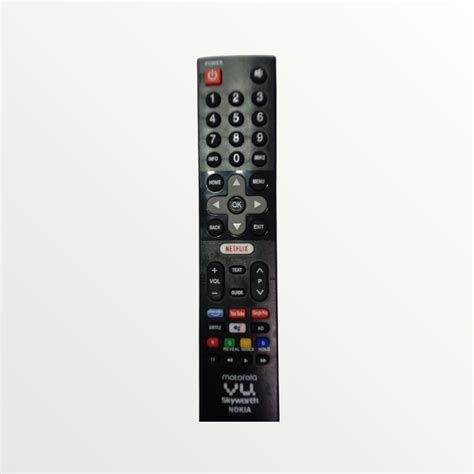 Smart TV Remote for Motorola, Vu, Skyworth, Nokia – Compatible with Yo ...