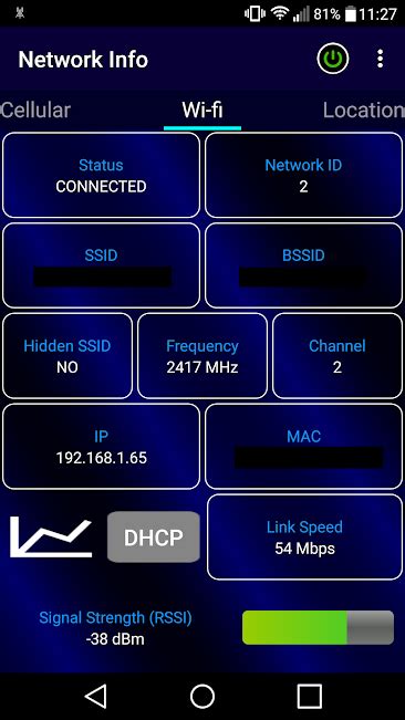 Network Info permette di monitorare i dettagli delle reti mobili e Wi-Fi