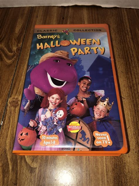 Barney - Barneys Halloween Party (VHS, | Grelly USA