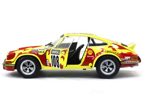 1973 Porsche 911 Carrera RSR #108 Rally Tour de France 1:18 Solido ...