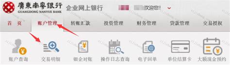 如何导出广东南粤银行明细（Excel文件）— 图文教程 - 自记账
