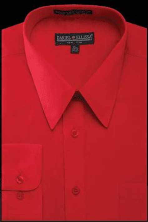 Red Dress Shirt Men