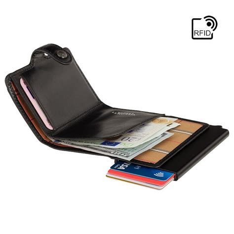 Pop Out Ejector Card Wallet by VISCONTI RFID Slim Leather - Etsy