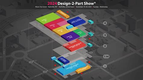 Design-2-Part Show 2024 in Music City Center - Nashville, TN