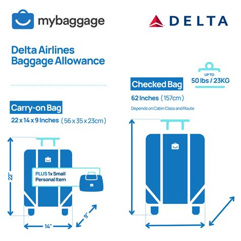 Delta Air Lines 2026 Baggage Allowance - My Baggage